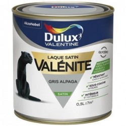 Dulux Valentine Laque valenite satin 0.5L base white (bw) - Image 2