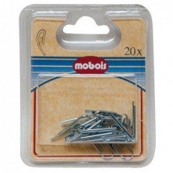 Mobois Agrafe escargot acier zingué blister - Image 2