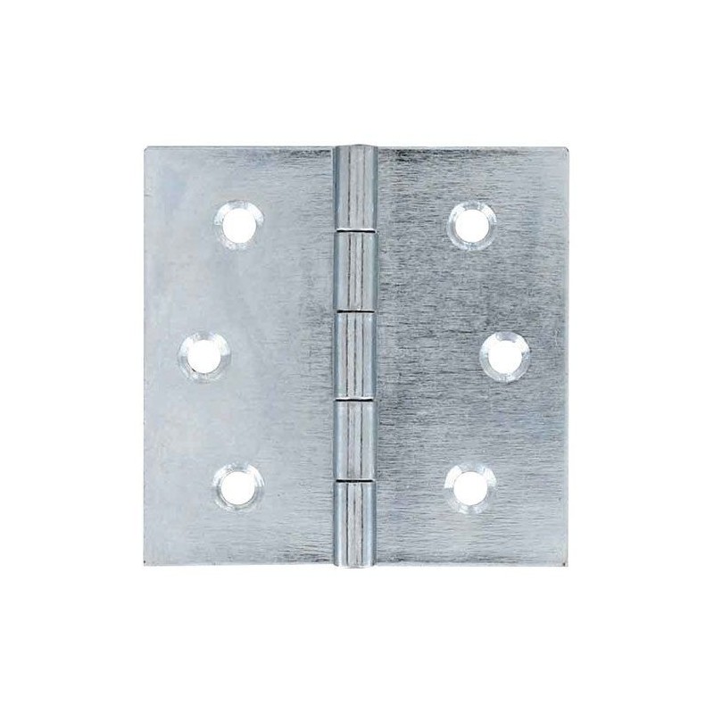 Vynex Charnière carrée acier 40x40 par 4uc sur carte x4