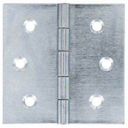 Vynex Charnière carrée acier 40x40 par 4uc sur carte x4 - Image 2