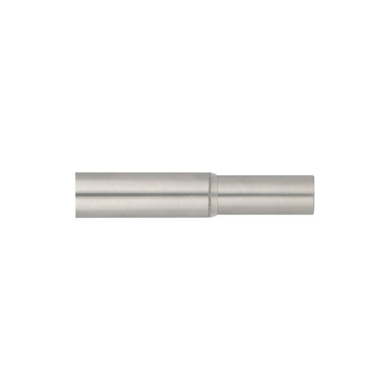 Mobois Barre dressing D.25/22 ext. 75 à 120cm chrome blister de 1