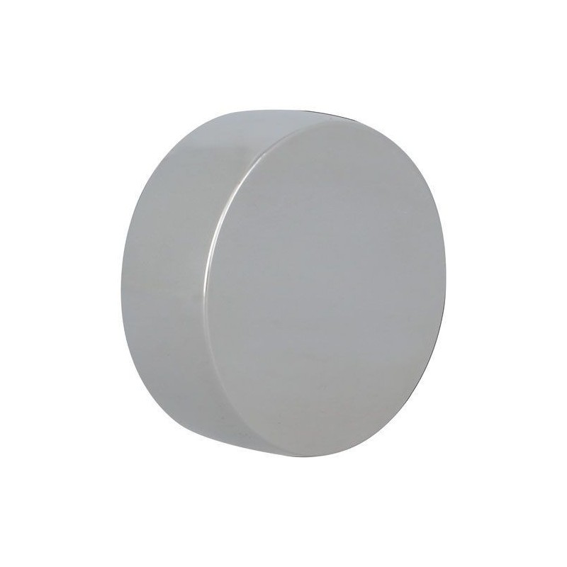 Mobois Bouchon D.25mm dressing métal chrome blister de 2