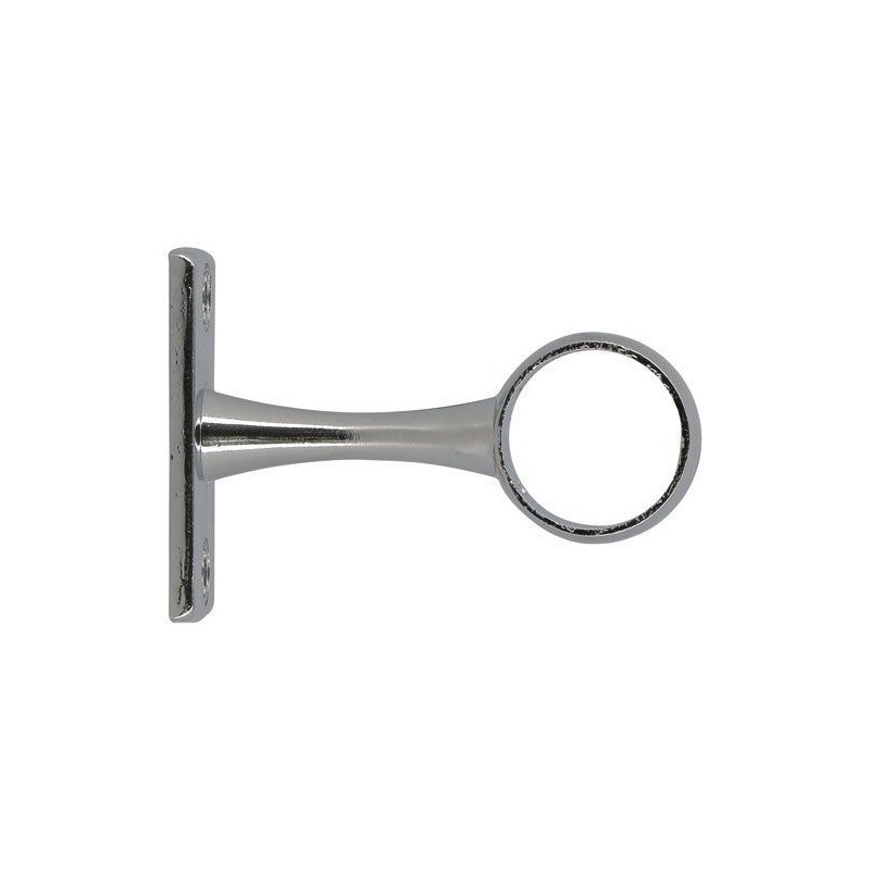 Mobois Support dressing 50mm D.19 métal chrome blister de 2