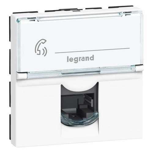 Legrand Mosaic prise multimédia RJ45 2 modules à composer en sachet