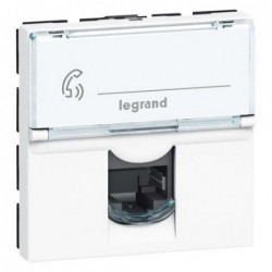 Legrand Mosaic prise multimédia RJ45 2 modules à composer en sachet - Image 2