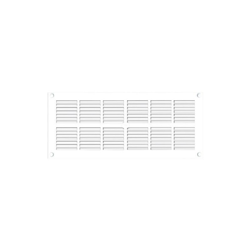 Autogyre Grille plastique rect.extra-plate blanc 97cm ² 254x110 s/c