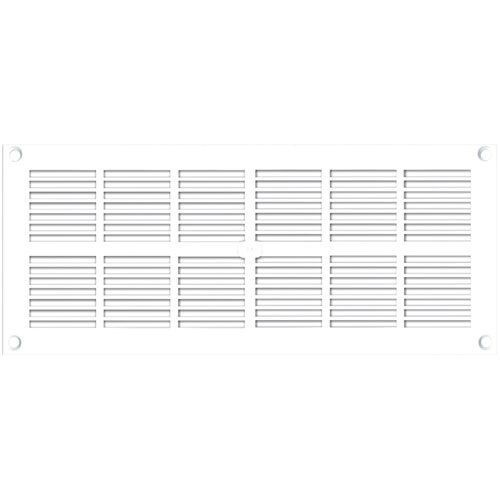 Autogyre Grille plastique rect.extra-plate blanc 97cm ² 254x110 s/c