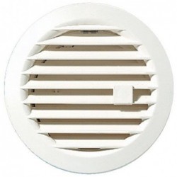 Autogyre Grille ronde réglable.à clipser 0-48cm² d.97mm blanc - Image 2