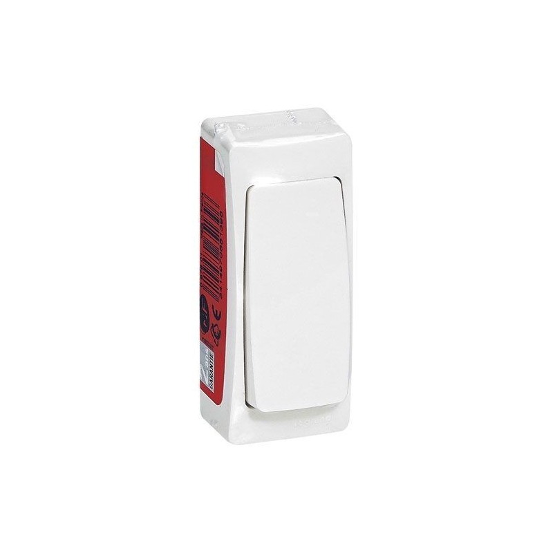 Legrand Asl interrupteur simple blanc