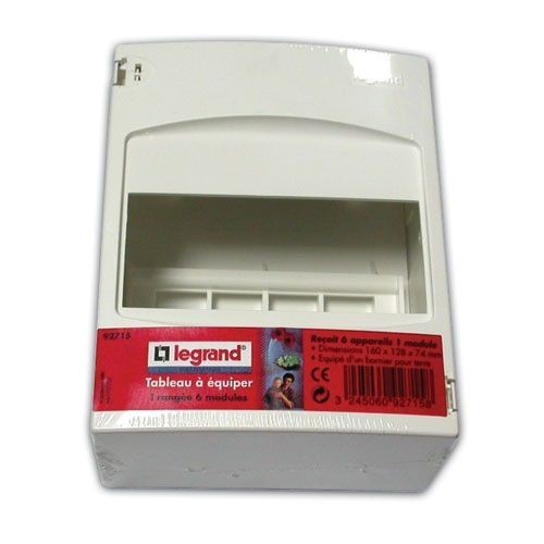 Legrand Coffret 6 modules +bornier terre vrac