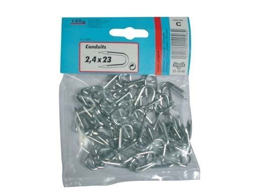 Vynex Conduit acier zingué 2.0 x18 100g