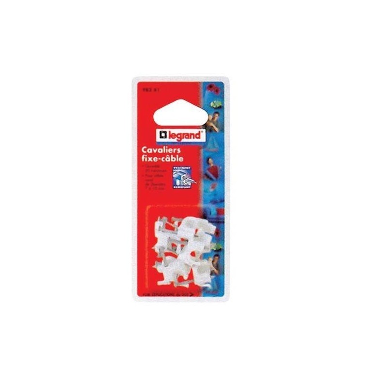 Legrand Cavalier blanc câble d.7 x20 sc