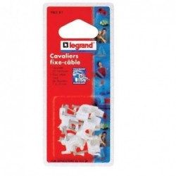 Legrand Cavalier blanc câble d.7 x20 sc - Image 2
