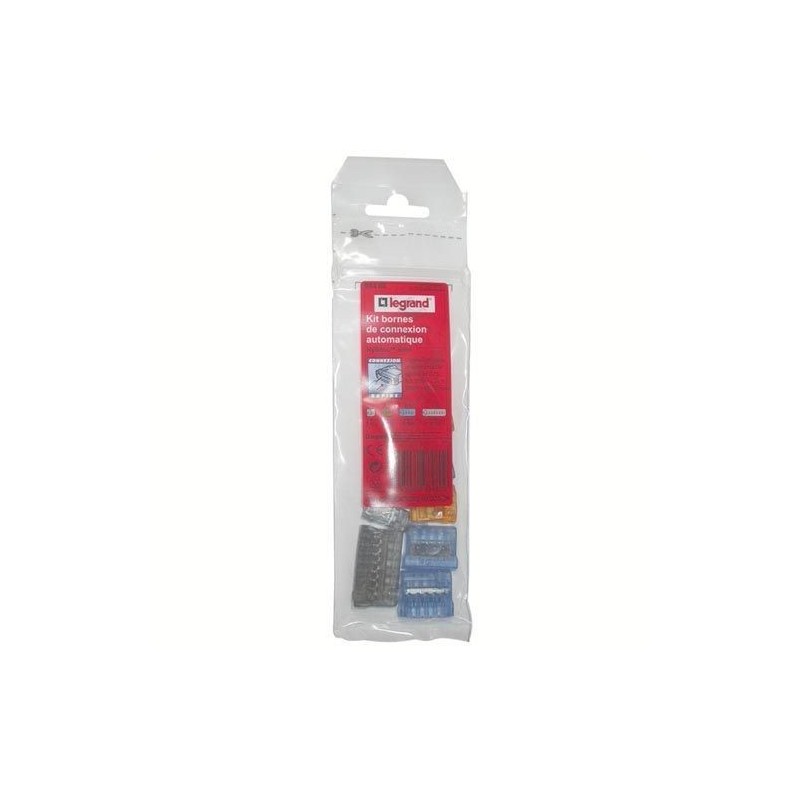 Legrand Borne connexion automatique assortiment blister