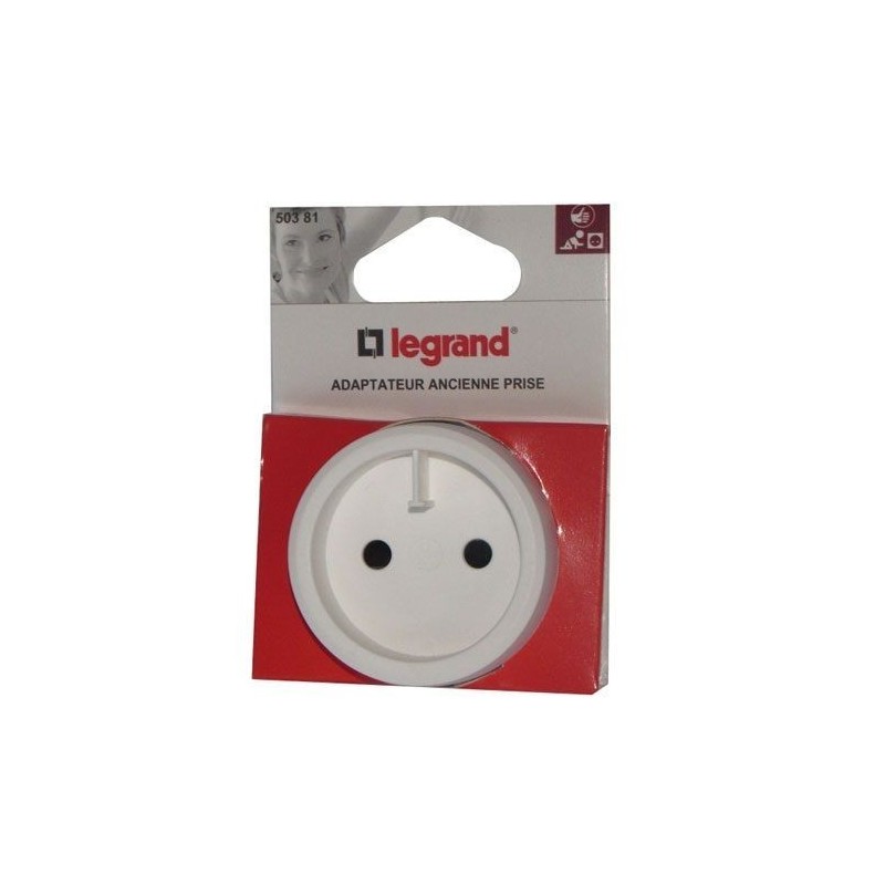 Legrand Adaptateur ancienne prise 4.8mm à 4mm s/c