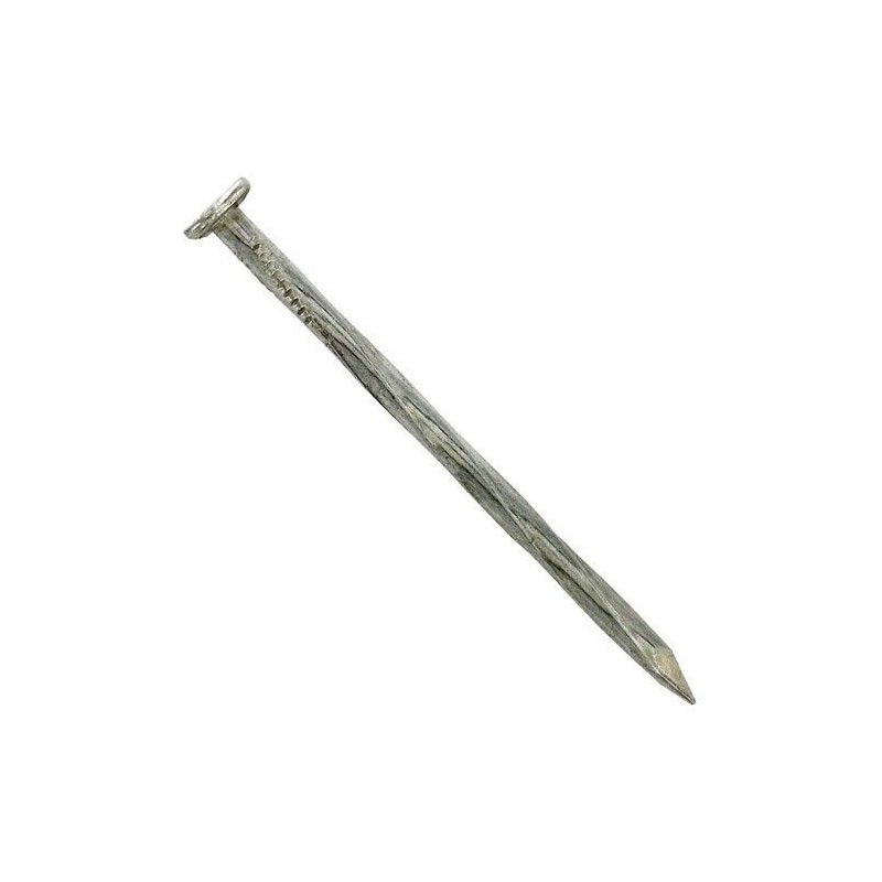 Vynex Pointe torsadée TP acier zingué 3.4x70mm 130g