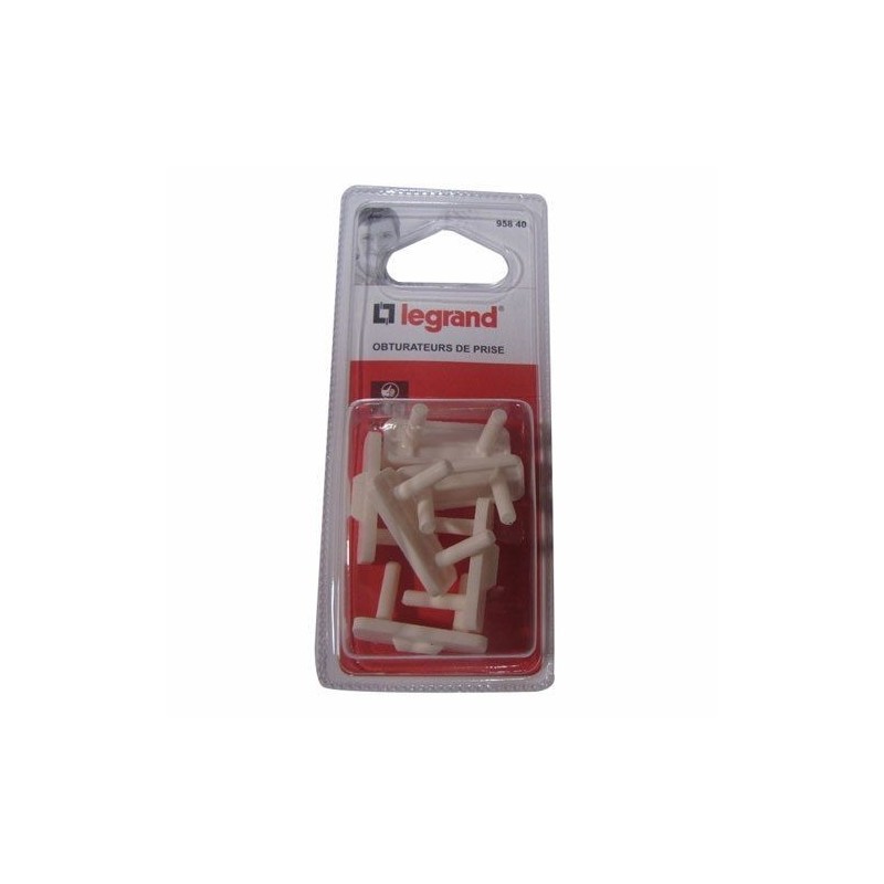 Legrand Cache prise 2p blister de 6