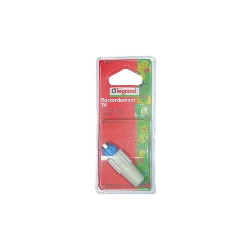 Legrand Fiche TV femelle d.9.52 s/c