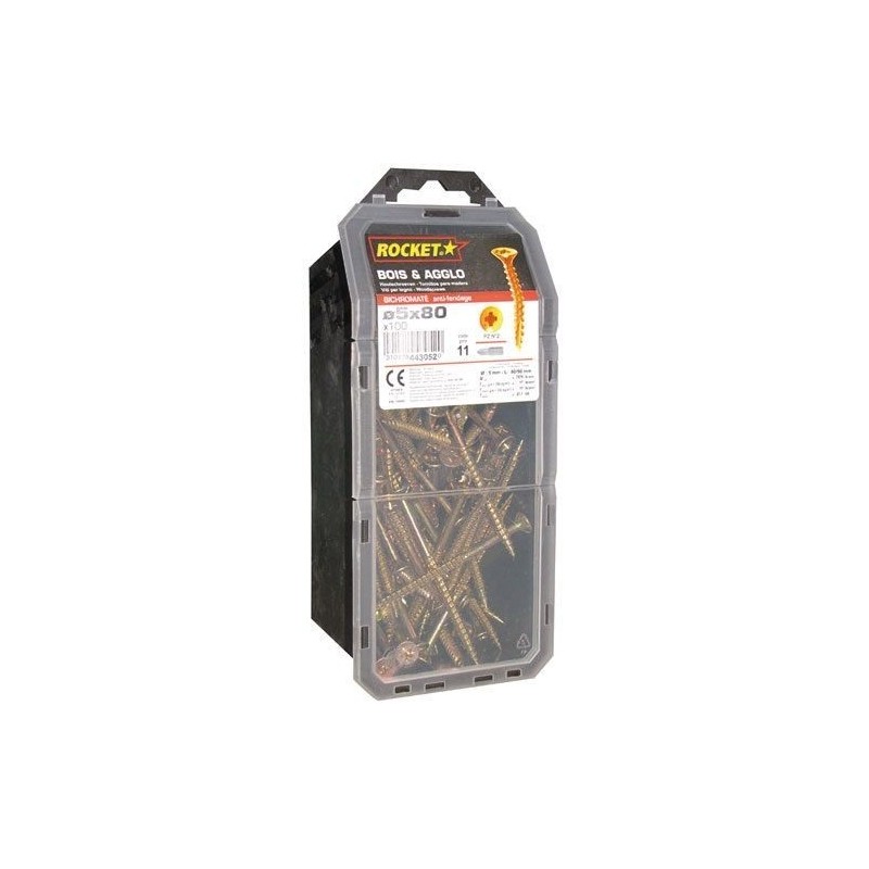 Rocket Vis rocket tf pozi 5x80 vybac 100p