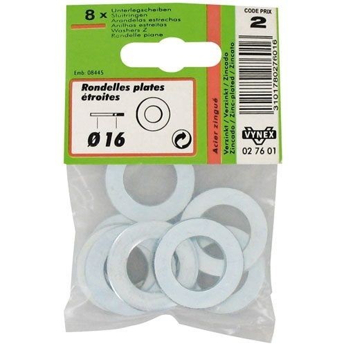 Vynex Rondelle étroite d16mm x8 en boîte