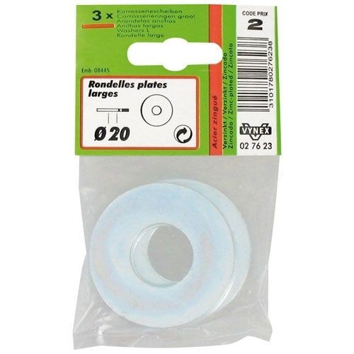 Vynex Rondelle large diam.18mm x4 en boîte