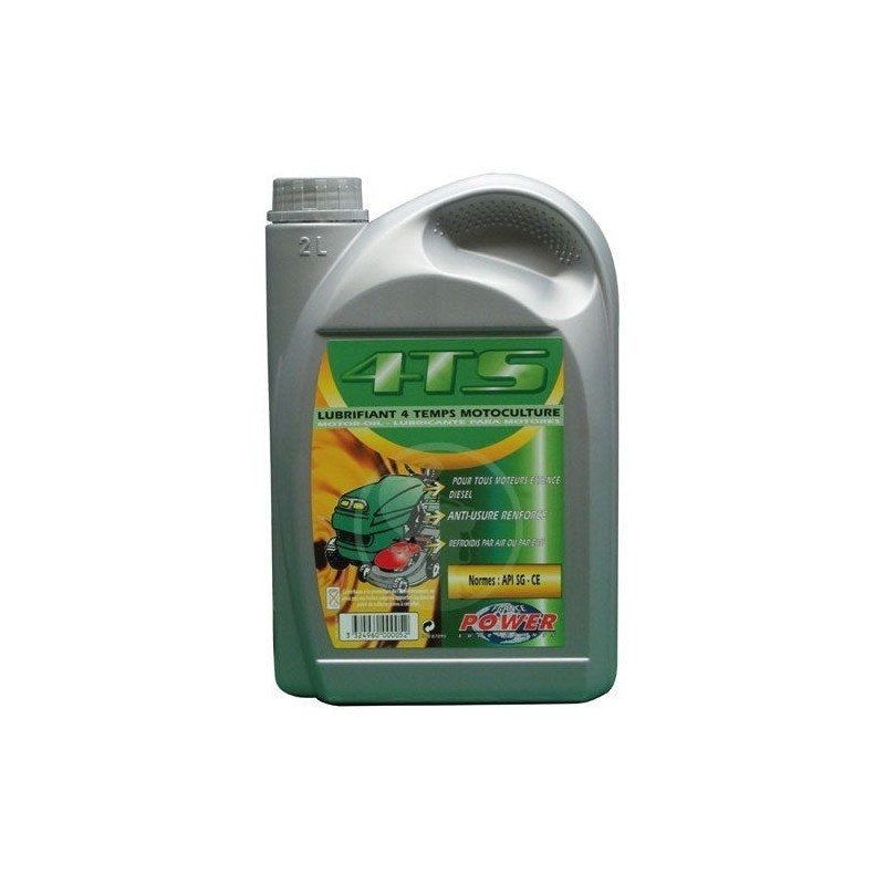 Power Huile 4 temps motoculture  2 litres