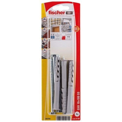 Fischer Cheville rallongee sxr 10x100 ss blister de 4