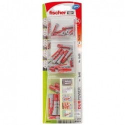Fischer Assortiment cheville + vis duopower ass 5x25/6x30/8x41 - Image 2