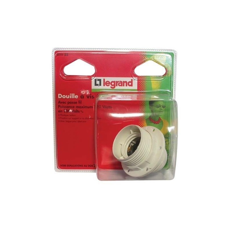 Legrand Douille E27 sortie fil latérale sc