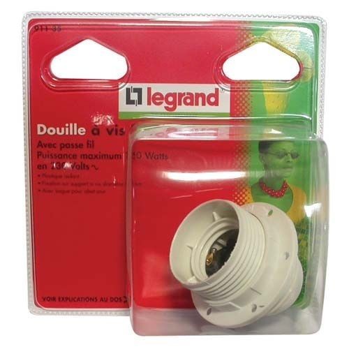 Legrand Douille E27 sortie fil latérale sc