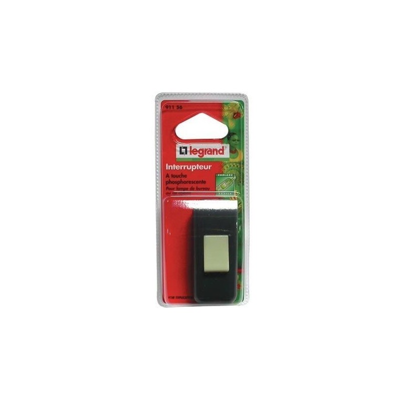 Legrand Interrupteur lampe 2a noir s/c
