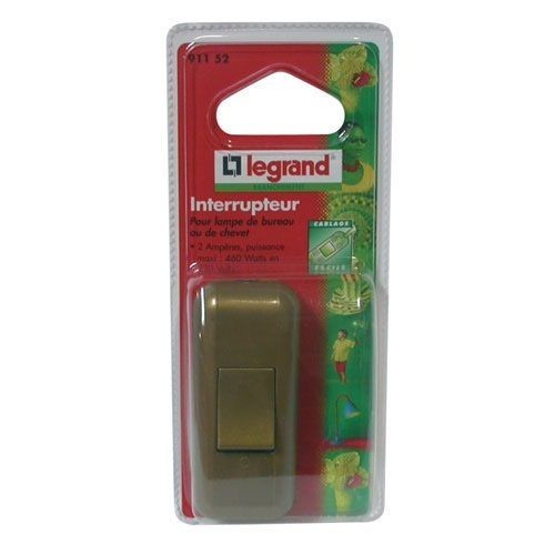 Legrand Interrupteur lampe 2a vieil or s/c