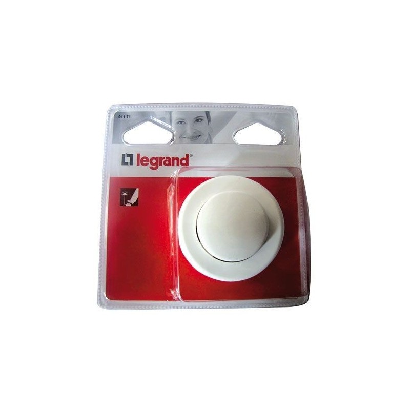 Legrand Interrupteur lampe au pied 2a rond blanc s/c