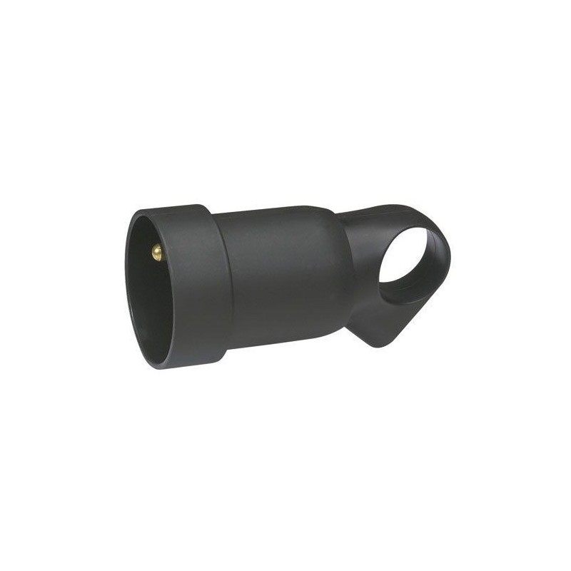 Legrand Fiche femelle 2p+t annela noire s/c