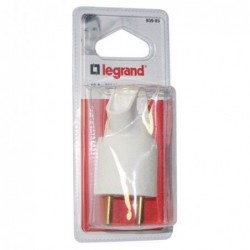 Legrand Fiche mâle 2p+t annela blanc blister - Image 2