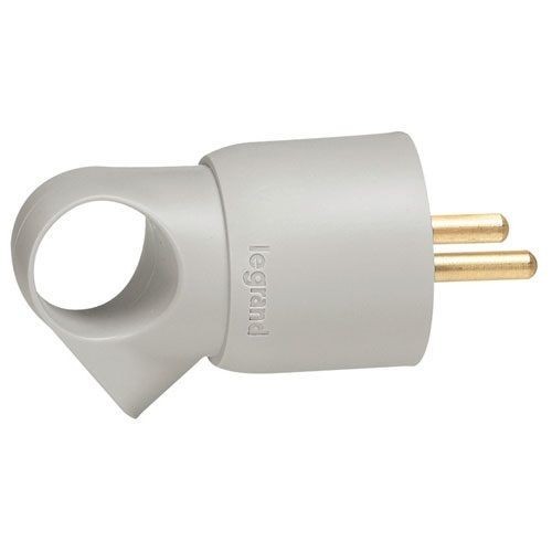 Legrand Fiche mâle 2p+t annela gris vrac