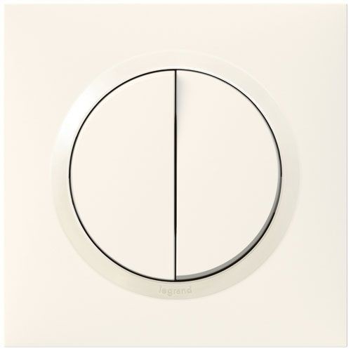 Legrand Double VV 10A blanc complet dooxie