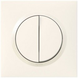 Legrand Double VV 10A blanc complet dooxie - Image 2