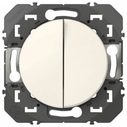 Legrand Double va-et-vient 10a blanc Dooxie - Image 2