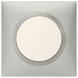 Legrand Plaque 1P aluminium Dooxie - Image 2