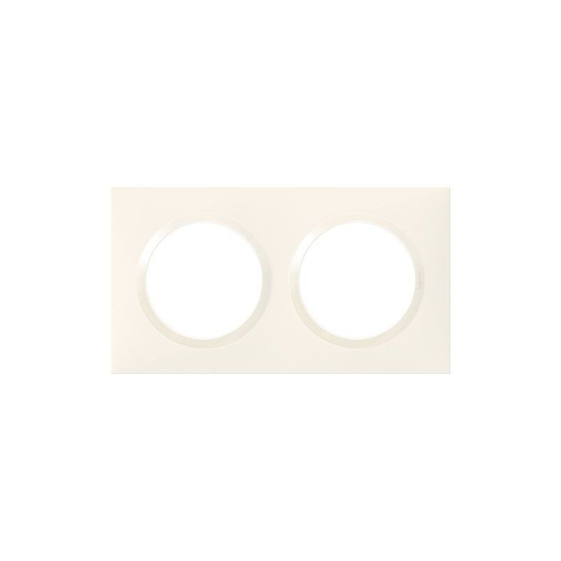 Legrand Plaque 2P blanc Dooxie
