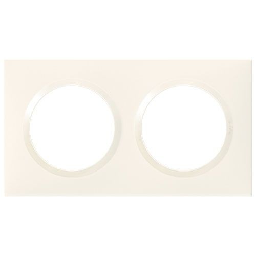 Legrand Plaque 2P blanc Dooxie
