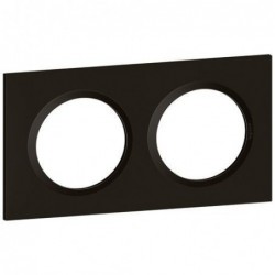 Legrand Plaque 2P noir velour Dooxie - Image 2