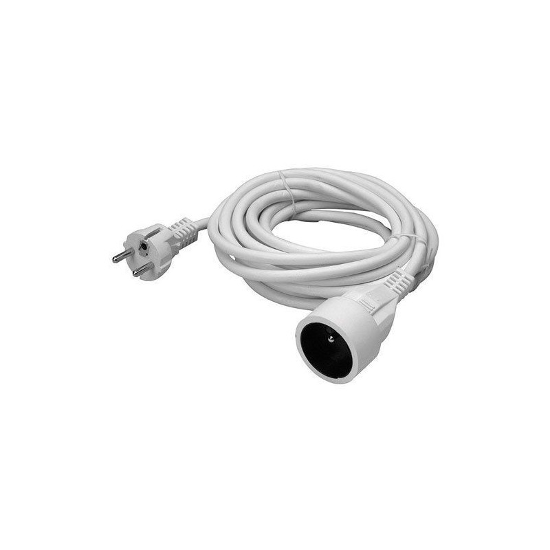 PROFILE - PROLIGHT Rallonge 5m blanc 3G1.5