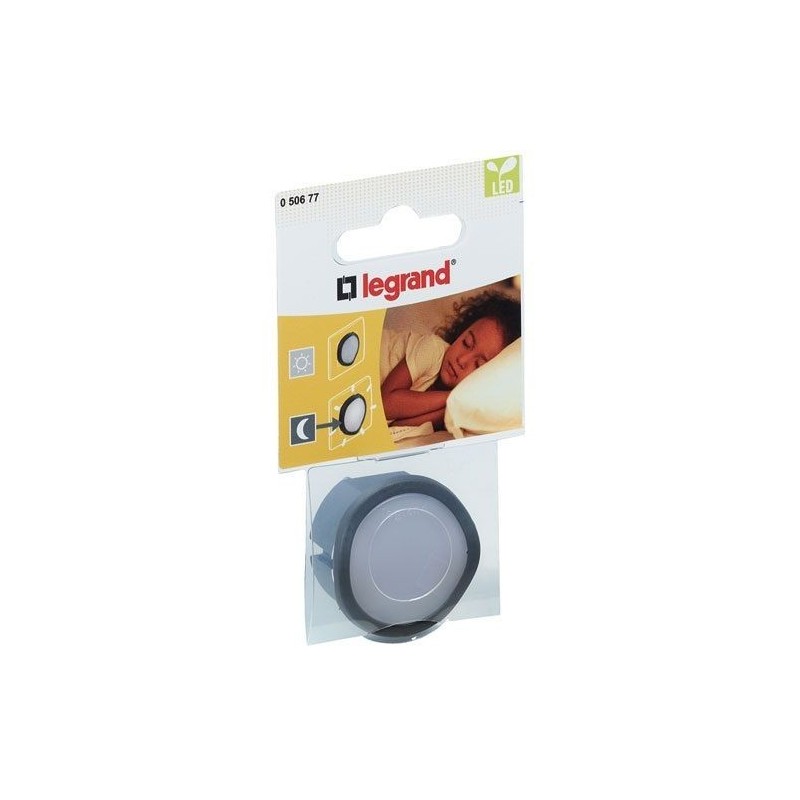 Legrand Veilleuse crépusculaire Led adaptor black sc