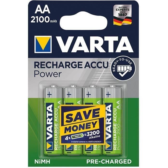 Varta Accus HR06/AA ready 2 use 2100mAh blister de 4