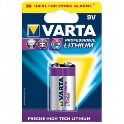 Pile lithium 9V 6122...