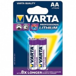 Varta Pile lithium AA professional blister de 2 - Image 3