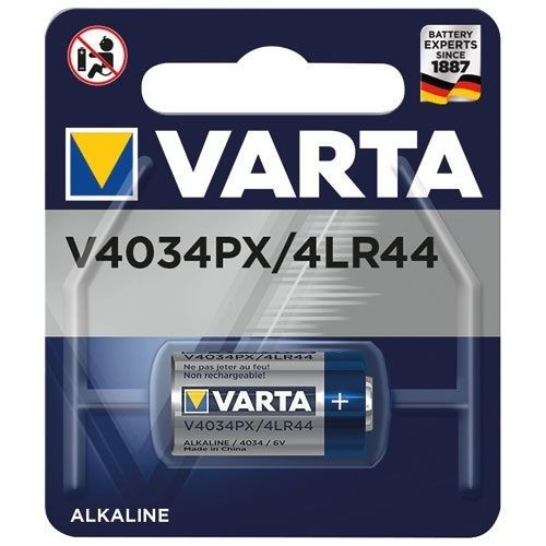 Varta Pile électronique alcaline4LR44 V4034PX blister de 1