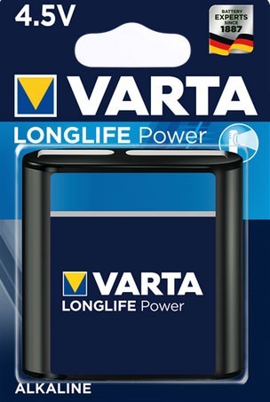 Varta Pile longlife power 3LR12 4.5V BLISTER DE 1
